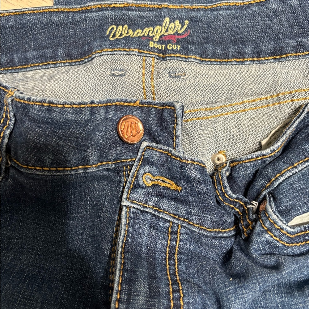 Wrangler Women's Bootcut Jeans - Dark Blue